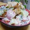 まきといん's cooksnap of when they made アボ・ワカメのマヨぽんサラダ★昆布茶風味.