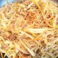 たけくりきち's cooksnap of when they made 簡単、節約！冷蔵庫の余りものチャプチェ.