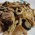 まめ１００ｇ's cooksnap of when they made 豚バラとなすのペペロンチーノ.