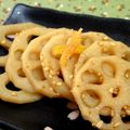 スマイルちょこ's cooksnap of when they made あと一品に☆柚子胡麻れんこん.