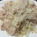 はなみずき3's cooksnap of when they made 豚肉ともやしの簡単蒸し.