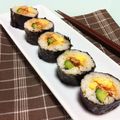 ＊とみこ＊'s cooksnap of when they made カラフル韓国風のり巻き.