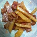 リガレ怪獣かーさん's cooksnap of when they made ジャガイモとベーコンのシャキシャキ炒め.