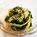 annnnn's cooksnap of when they made 玉ねぎとわかめの酢味噌和え☆.