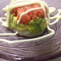 NAMInammy's cooksnap of when they made サーモン＆アボカド＆ホタテのタルタル.