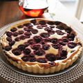rochefort's cooksnap of when they made ラズベリーのチーズタルト.