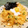 シャンプーハット's cooksnap of when they made ✿のり(もり)だくさん豚キムチャーハン✿.