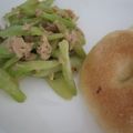 ピンクのたまご's cooksnap of when they made セロリとシーチキン炒めマヨ風味.