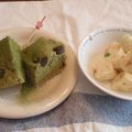 ここぬ's cooksnap of when they made ＊ルクエde抹茶甘納豆蒸しパン＊.