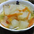 トメトメ's cooksnap of when they made 大根のコンソメ風味の煮物.