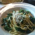 yukkie82's cooksnap of when they made 菜の花としらすのパスタ.