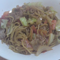 lady★'s cooksnap of when they made 焼肉のたれDE焼きそば.
