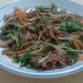 まいちゃこん's cooksnap of when they made 子供も大好き☆水菜と牛肉のポン酢炒め.