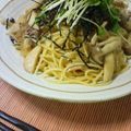 ako213's cooksnap of when they made 和風キノコパスタ☆.