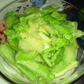 tingorou's cooksnap of when they made さすがワサビ！　白菜とセロリのつまみ.