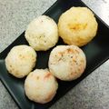 ミッキーアン's cooksnap of when they made 鮭フレークとチーズのおにぎり.