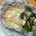 67ice's cooksnap of when they made みそバターでいただく鮭のホイル包み.