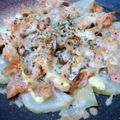 ゆりぼぉ's cooksnap of when they made 鮭じゃがの味噌マヨ焼き.