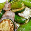 ぴよんす's cooksnap of when they made ししとうの香りがする豚バラズッキーニ炒め.