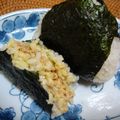 kahoo's cooksnap of when they made カレーツナマヨ☆　おにぎり.