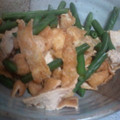 ひょんたま's cooksnap of when they made インゲンと油揚げの炒め煮♡.