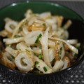 戦うコックサン's cooksnap of when they made ちくわとたくあんのネギマヨ炒め.