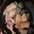 sour214's cooksnap of when they made 大根と鶏肉の煮たの☆圧力鍋.