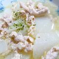 はりゃりゃ's cooksnap of when they made 大根と豚肉のスープ.