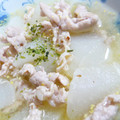 はりゃりゃ's cooksnap of when they made 大根と豚肉のスープ.