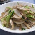 アロハマイレ's cooksnap of when they made かぶとエリンギのにんにく炒め.