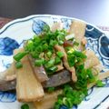 megxxxruby's cooksnap of when they made ごぼうとこんにゃくの味噌煮（圧力鍋使用）.