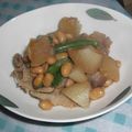 mibumi's cooksnap of when they made 大豆と豚ばら肉の炒め煮.