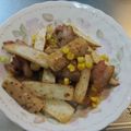 ゆりYO船長's cooksnap of when they made 簡単＊居酒屋風＊長芋ベーコンバター炒め.