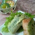 amika_box's cooksnap of when they made 魚肉ソーセージの梅しそ揚げ.