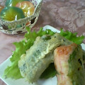 amika_box's cooksnap of when they made 魚肉ソーセージの梅しそ揚げ.