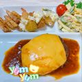 オウジリリノエ's cooksnap of when they made 雑誌に掲載された簡単煮込みハンバーグ.