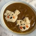 ナピト's cooksnap of when they made 残り物のカレーでデコカレー.