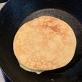 踊ってばかり's cooksnap of when they made ふわっもち♡米粉とお豆腐パンケーキ.