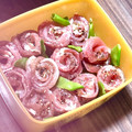 ☆8トマチー8☆'s cooksnap of when they made 花おつまみ♡生ハムとクリチの薔薇♬簡単.
