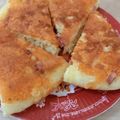 k3203128's cooksnap of when they made 朝食★ベーコンとチーズのパンケーキ☆HM.