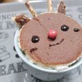 たはぴのかか's cooksnap of when they made 簡単クリスマス☆トナカイのチョコケーキ♪.