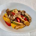 スーパーリンクス's cooksnap of when they made 牛肉と野菜、きのこのオイスターソース炒め.