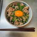 ニッシーマン's cooksnap of when they made 夏バテに節約&疲労回復！ニラのスタミナ丼.