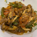 miumini's cooksnap of when they made ピーマン消費＊鶏もも肉の黒胡椒甘酢炒め.