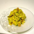 chomo0925's cooksnap of when they made レンジ５分デリ風かぼちゃサラダお弁当にも.