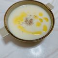 ぱれすー's cooksnap of when they made 甘みたっぷり簡単新玉ねぎの豆乳ポタージュ.