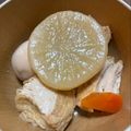 クックWWKQH2☆'s cooksnap of when they made 放置で簡単！鶏肉ホロホロ味染み大根の煮物.
