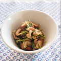 バカリャウ's cooksnap of when they made 娘に伝えたい＊簡単♪水菜と豚肉の煮物＊.