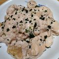 ナーちゃん's cooksnap of when they made 鶏肉とレンコンのたらこマヨ和え.