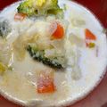 ズッキーーニ's cooksnap of when they made 白菜とベーコンのミルクコンソメスープ.